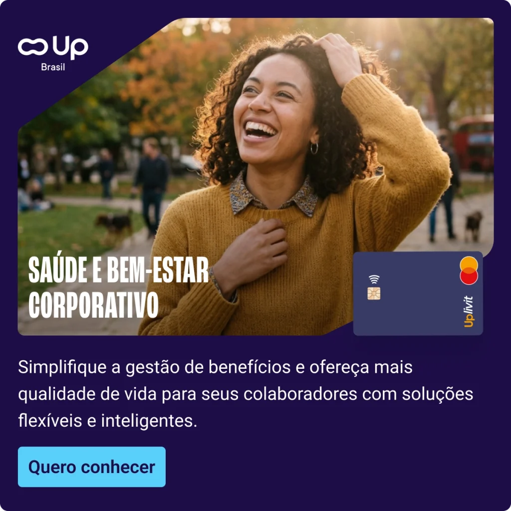 Banner saúde e bem-estar corporativo.